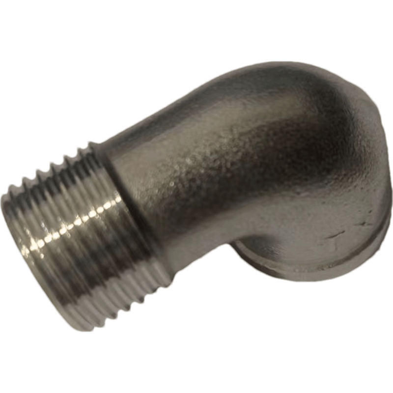 数铁牌不锈钢内外丝弯头1.2寸个图片