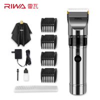 雷瓦(RIWA)理发器X9陶瓷刀专业成人发廊电推子电动剃头刀剪发器家用充电式高端超大容量锂电池陶瓷镀钛电动理发器