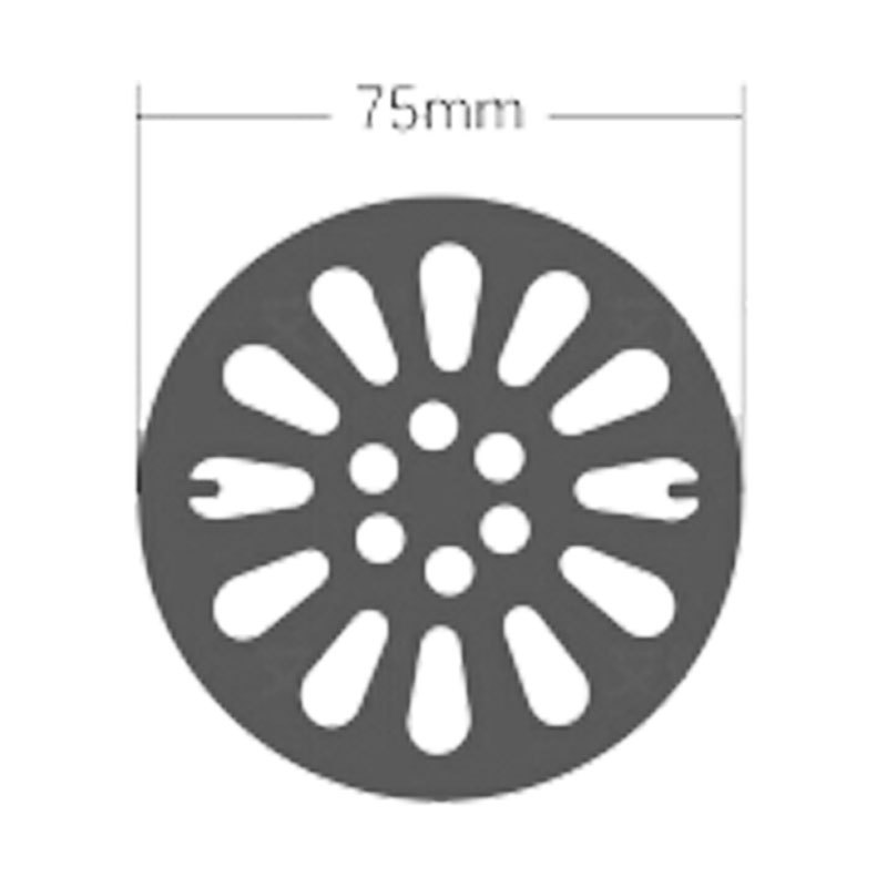 标灿地漏盖子直径75mm