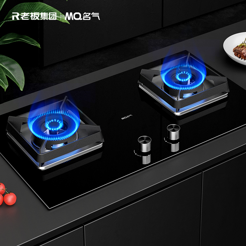 老板名气(MQ)烟灶套装2215A+B328A(天然气)21立方大吸力 AI挥手智控 4.5KW大火力高清大图