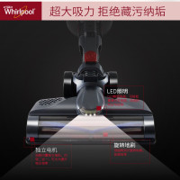 Whirlpool惠而浦WVC-LI580K无线手持吸尘器推杆式地毯式干式除螨120瓦大功率旋风尘盒/尘桶无耗材