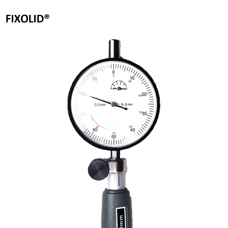 FIXOLID 快速内径百分表 50-160mm精度0.01mm加长杆500mm 个高清大图