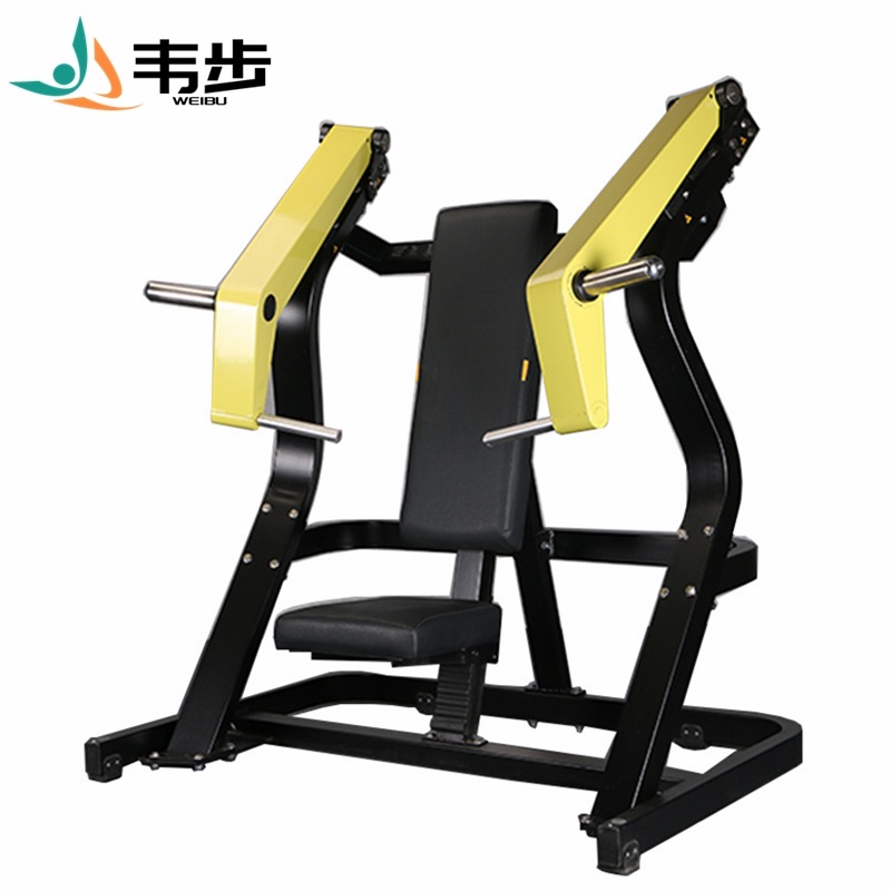 韦步EM815商用坐式上斜推胸训练架大黄蜂系列肌肉专项练习自由力量器械高清大图