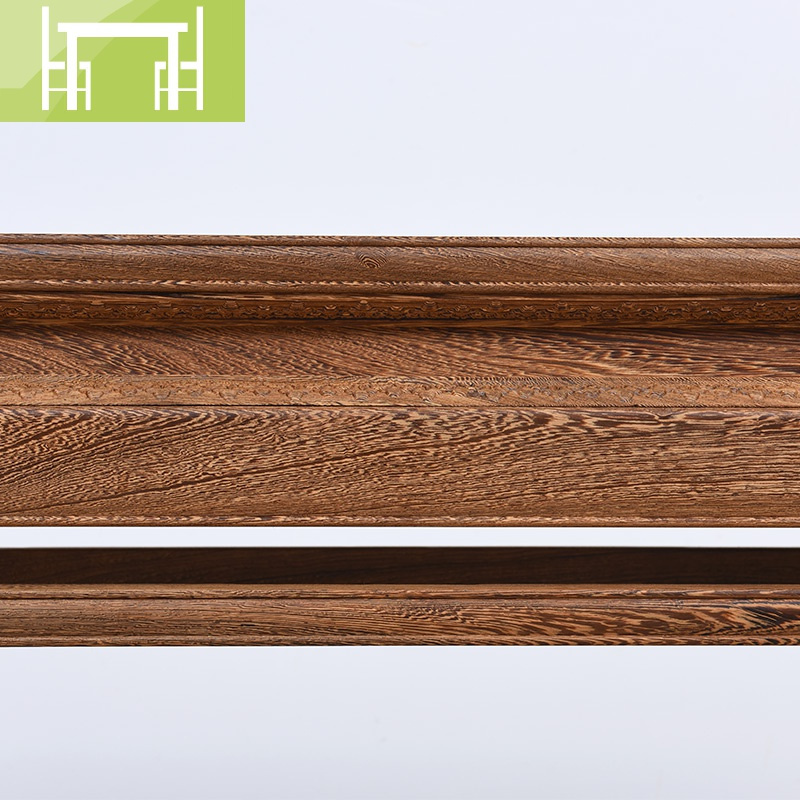 逸家伴侣红木家具鸡翅木平头案中堂条案实木神台供桌中式玄关条几