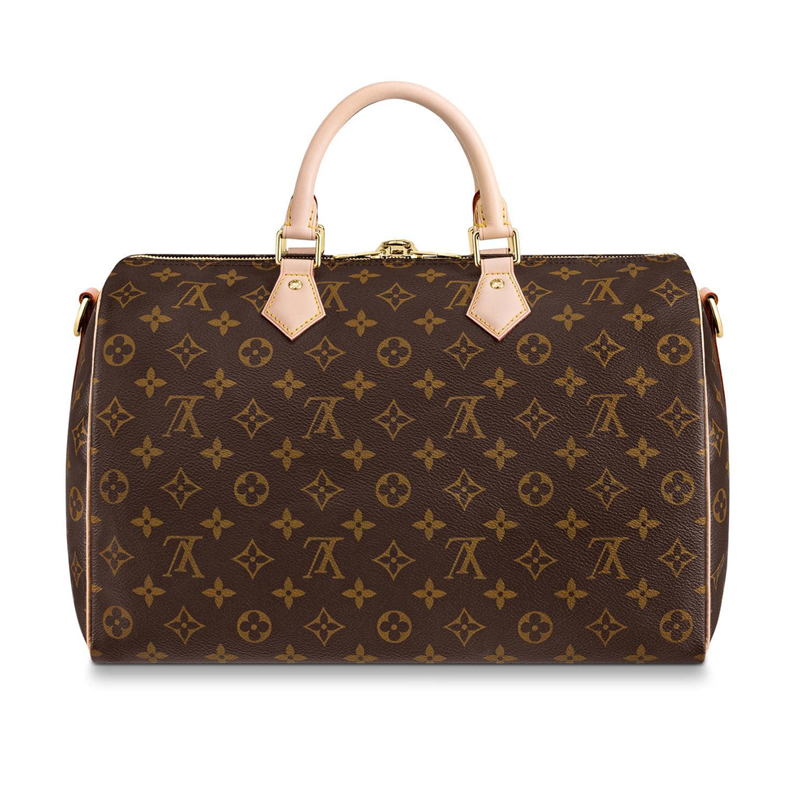 海外直邮路易威登lv女包欧美时尚涂层帆布波士顿拉链手提包单肩斜挎包