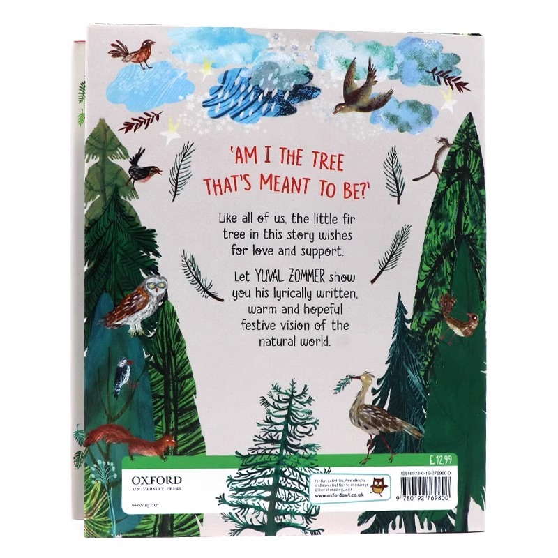 [正版]牛津精品认知绘本 那棵注定的树 英文原版 The Tree That’S Meant To Be 精装大开图画高清大图