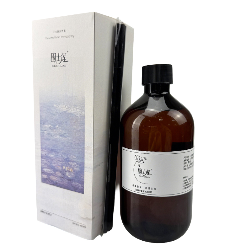 围士莲 香氛香薰补充液 龙井桂花500ml 瓶高清大图