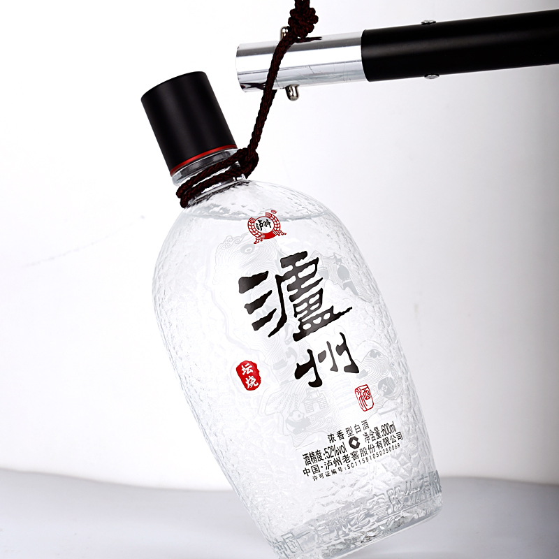 泸州老窖 泸州酒 坛烧 浓香型白酒 52度600ml *2瓶礼盒装 节日送礼