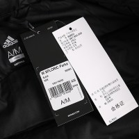 阿迪达斯(adidas)女士长款连帽棉服运动棉衣保暖棉袄BQ6803