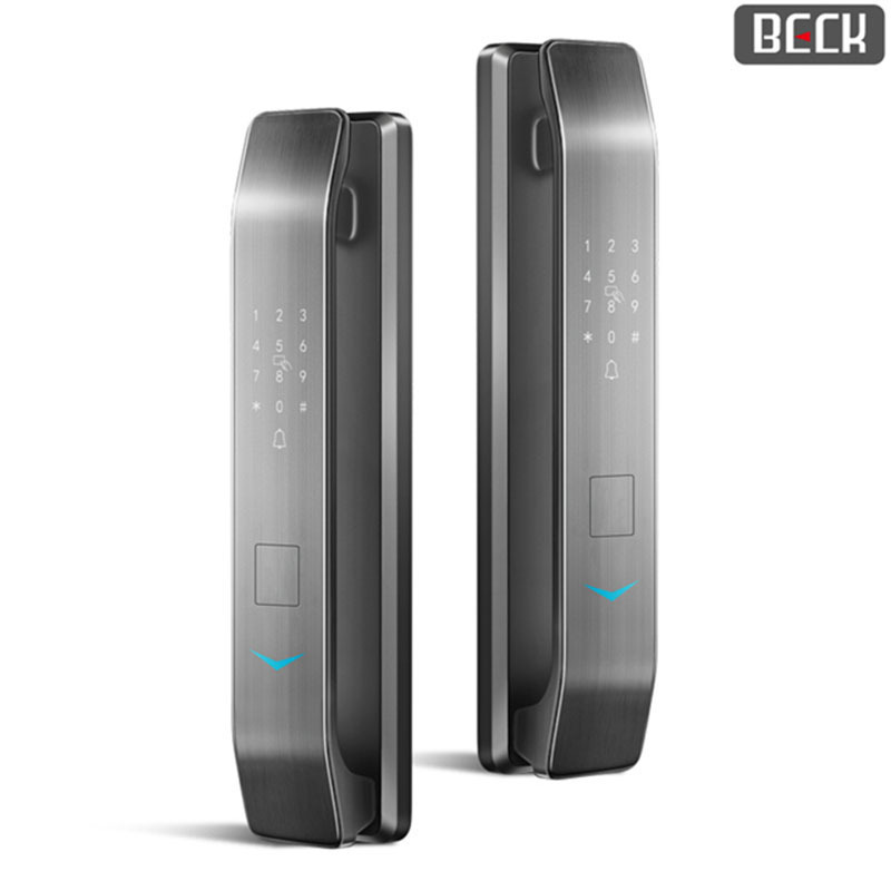 BECK博克智能门锁天猫精灵V5全自动智能指纹锁密码家用防盗门智能锁木门入户门家用密码锁远程开锁