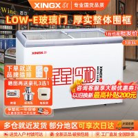 星星(XINGX) SD/SC-183B商用展示柜超市大容量卧式冷柜全冷冻冷藏冰柜雪糕海鲜丸子深底组合岛柜保鲜展示柜