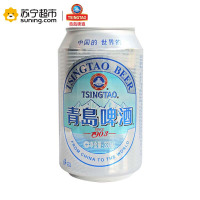 青岛啤酒 (银罐)(7度)330ml*24罐