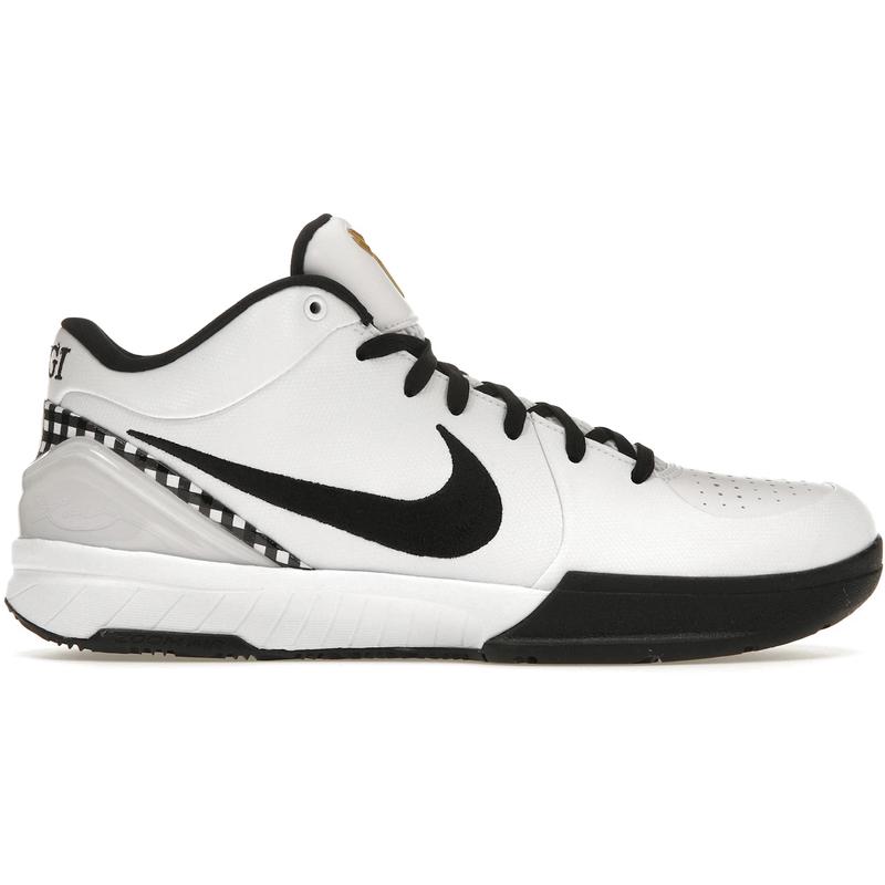 耐克(NIKE)耐克科比4protro黑白经典潮流拼接低帮休闲板鞋
