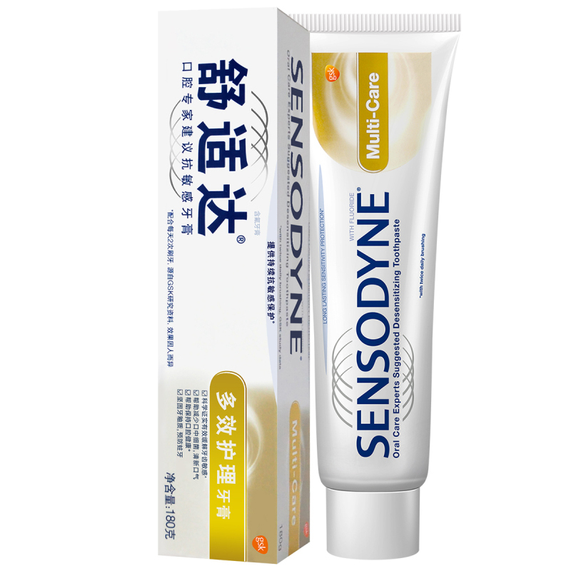 (DT)舒适达(Sensodyne) 多效护理 180g 牙膏(计价单位:支)