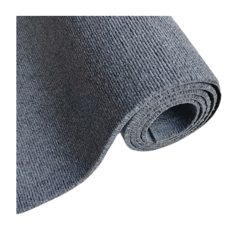 汐丝如XISIRU家用灰色地毯100*80*1厘米涤纶面料机器织造耐磨防滑设计高清大图