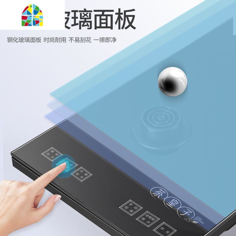 全自动上水电热水壶电茶炉茶台烧水壶泡茶专用烧茶器具电磁炉套装 FENGHOU图片