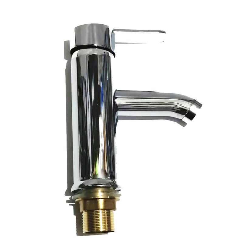 南方卫通 冷热混合水龙头 短玻璃面盆冷热龙头 NF-022 个高清大图