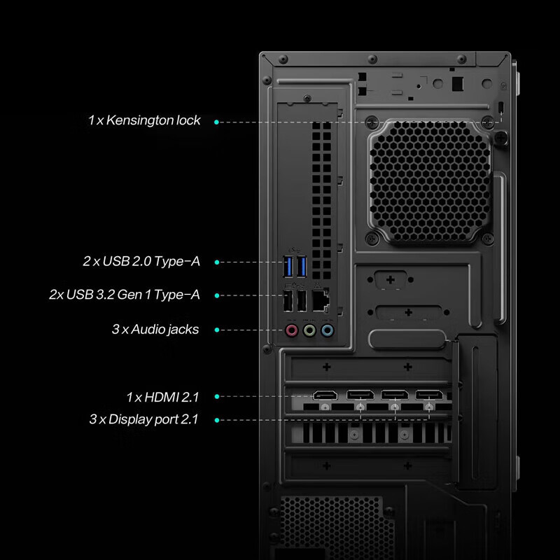 华硕天选6X 台式机游戏主机游戏电竞 U5-225F RTX5060/8G 32G 1T 黑色高清大图