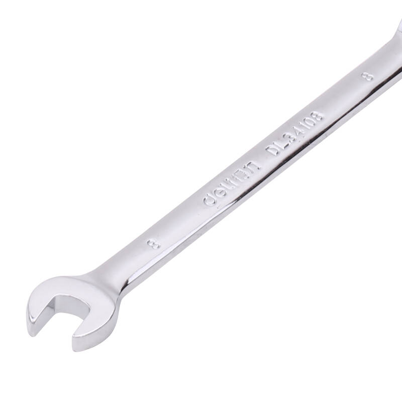 得力工具DL34117_镜面棘轮两用快扳17mm(新VI)高清大图
