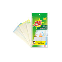 3M 易洁8层耐用抹布 3片装