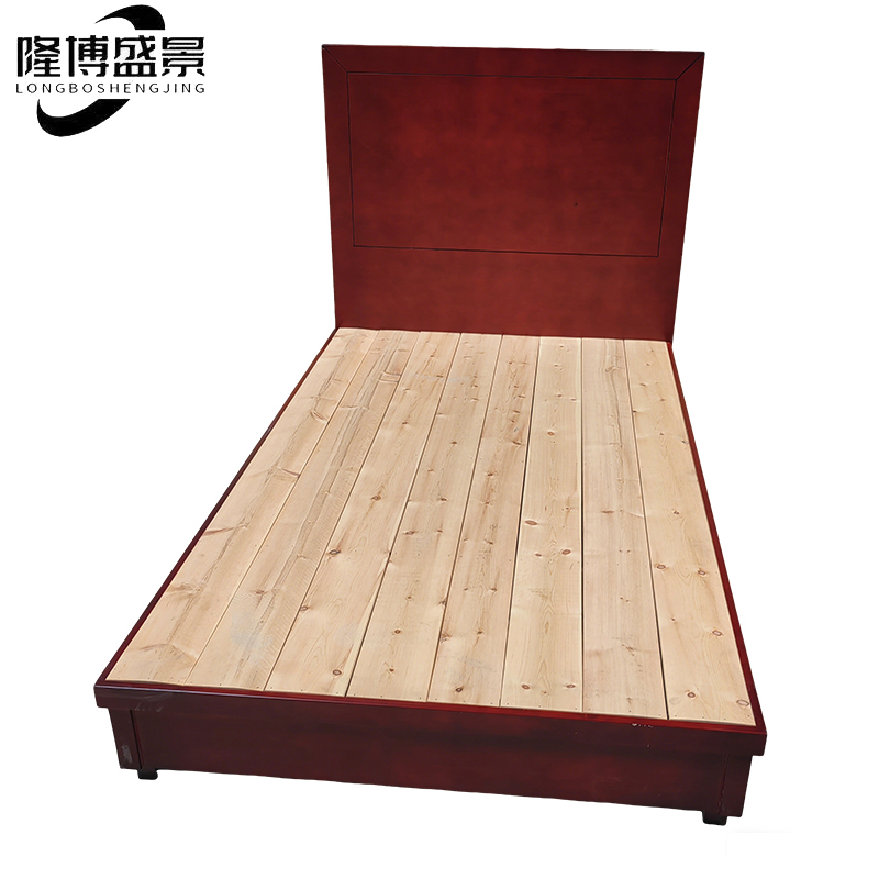 隆博盛景单人床1000×2000×330mm高清大图