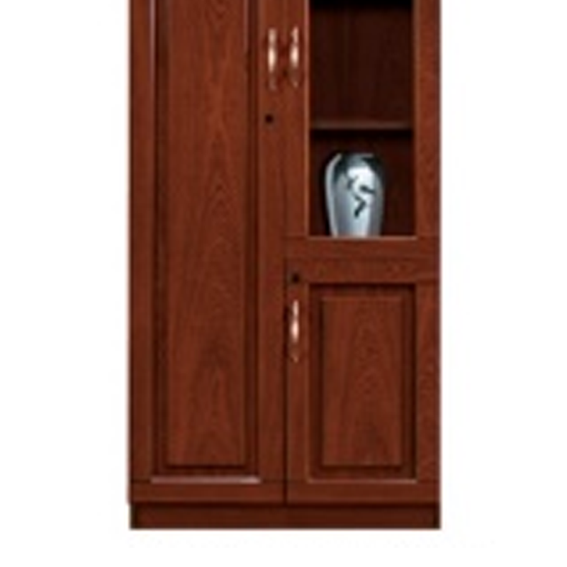 大央文件柜SL-102左 900W*420D*2000H 书架落地置物架客厅家用靠墙收纳柜子储物柜办公室文件柜简易书高清大图