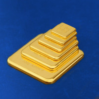 浦发银行旗舰店 足金 金条 黄金 财运亨通投资金条 100g 计价 2天内发货