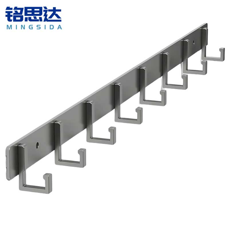 铭思达挂衣钩枪灰色8钩个