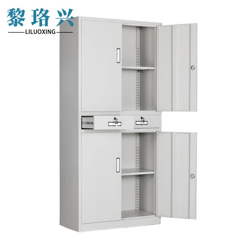 黎珞兴文件柜 二斗铁850*390*1800mm 个高清大图