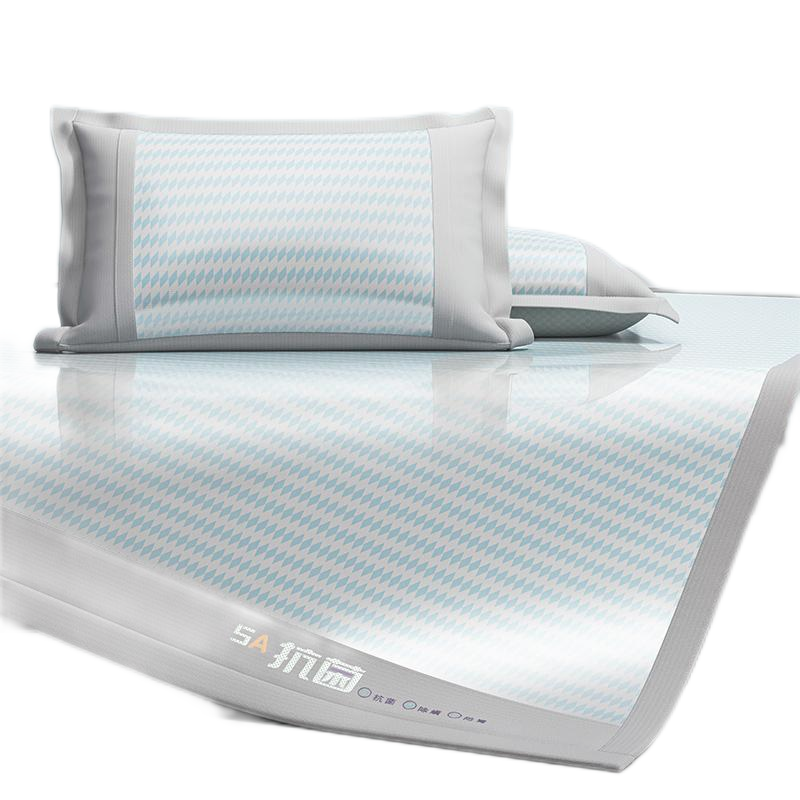 浩博时代 600D肌理纹冰丝席垫三件套 150*200CM 套