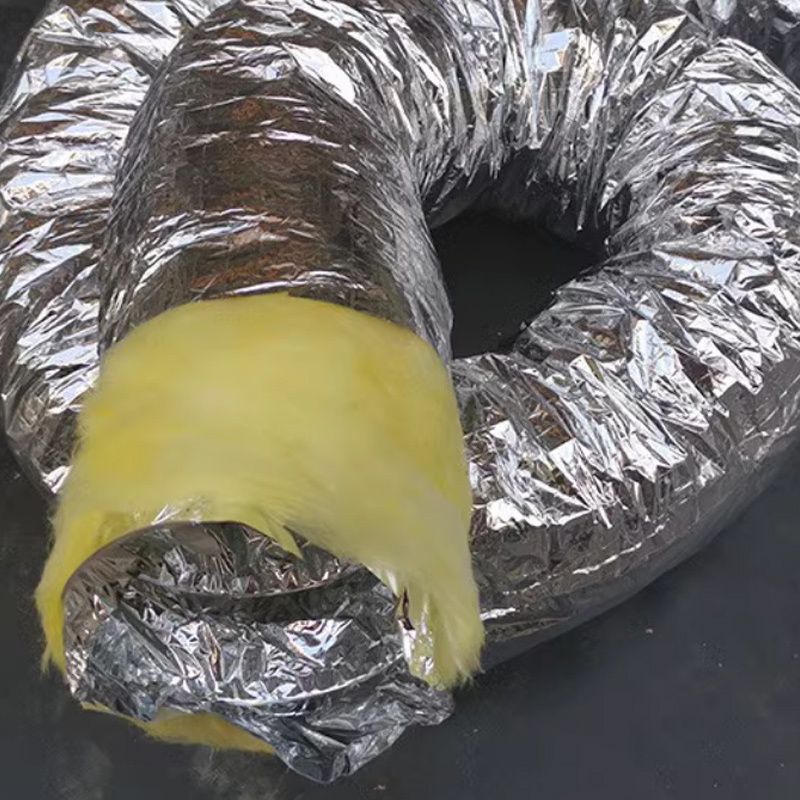 艾克心 空调保温通风软管 加筋保温棉管直径 160mm每根7米(单位:根)