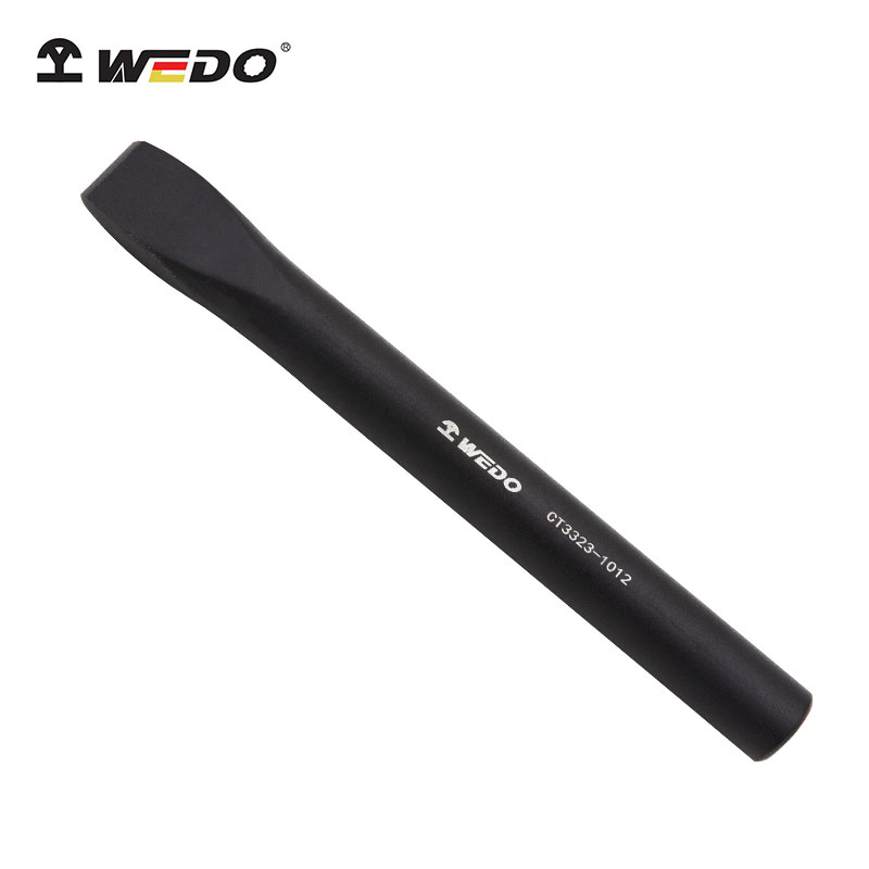 WEDO维度特种钢40CR工具 钳工扁铲40铬钢 扁凿 凿子 錾子船用工具 27*300mm