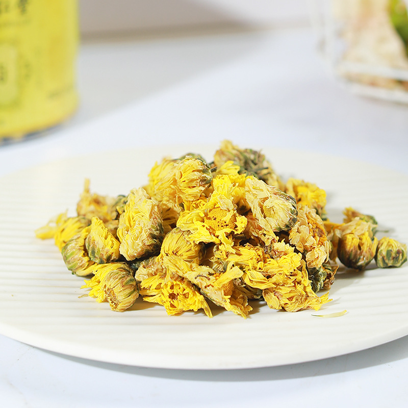 北京同仁堂 胎菊30g 搭配金丝皇菊泡茶泡水养生茶金丝皇菊金丝菊菊花茶花茶官方正品旗舰店高清大图