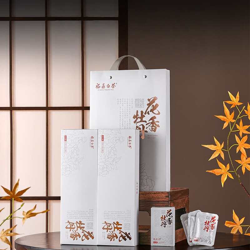 天洲溪福鼎白茶白牡丹天洲溪 福鼎白茶 老白茶白牡丹茶叶300g 茶叶礼盒装 新老包装 随机发货