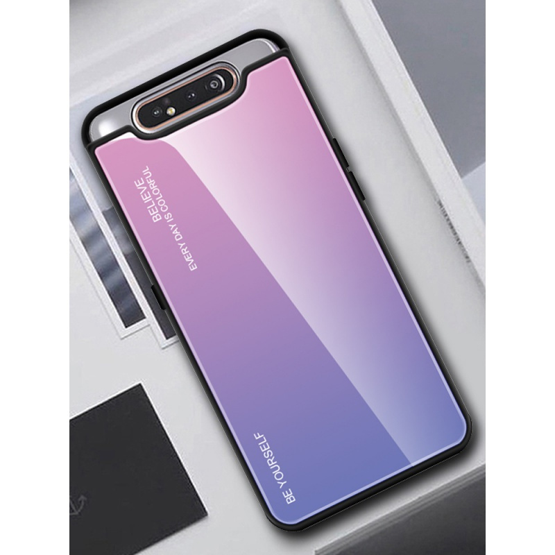 真智力保护壳/套三星a80渐变玻璃壳报价_参数_图片_视频_怎么样_问答