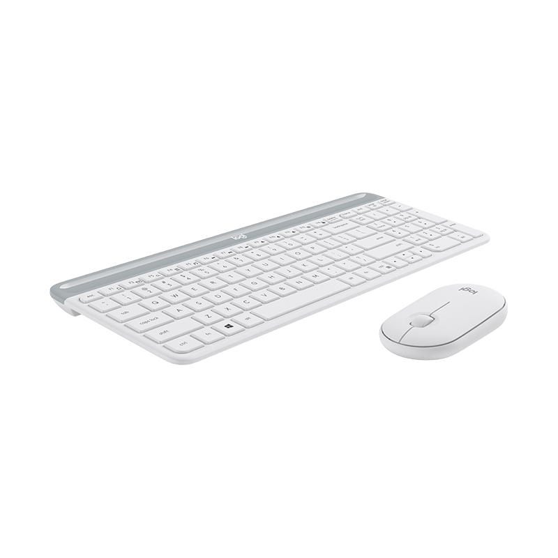 罗技(Logitech) MK470无线键鼠套装 白色