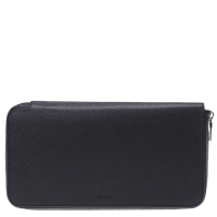 [直营]巴利(Bally) BALMAN 6.B系列男士黑色真皮纯色拉链 男士手拿包 钱包男包 欧美时尚