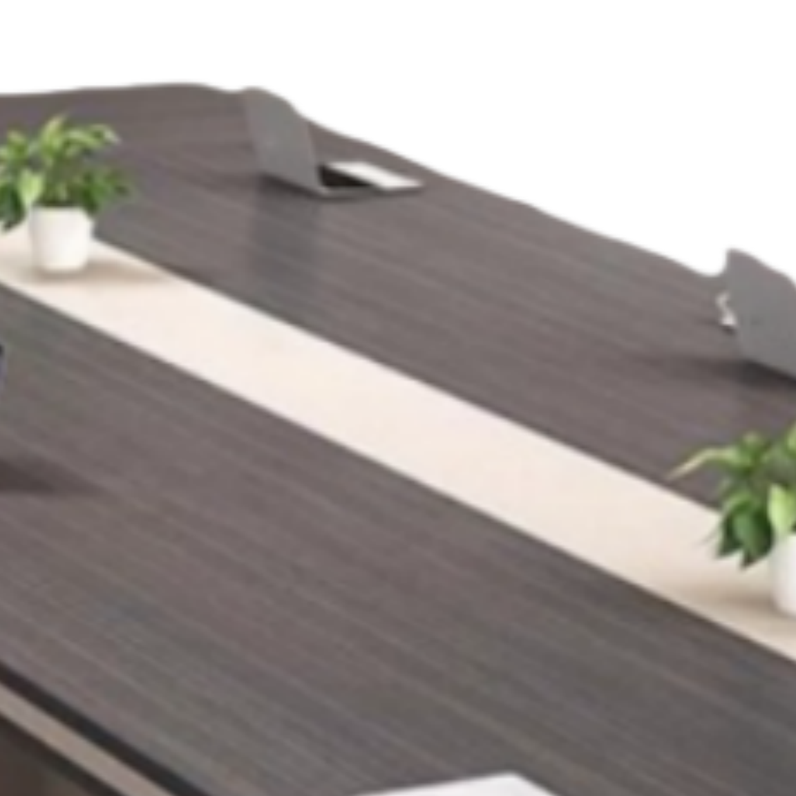 乐琪艺长条桌2.4m张高清大图