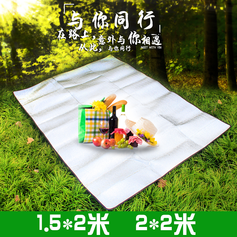 户外便携防潮垫帐篷睡垫野外野餐坐垫郊游地垫家用打地铺摆摊垫子