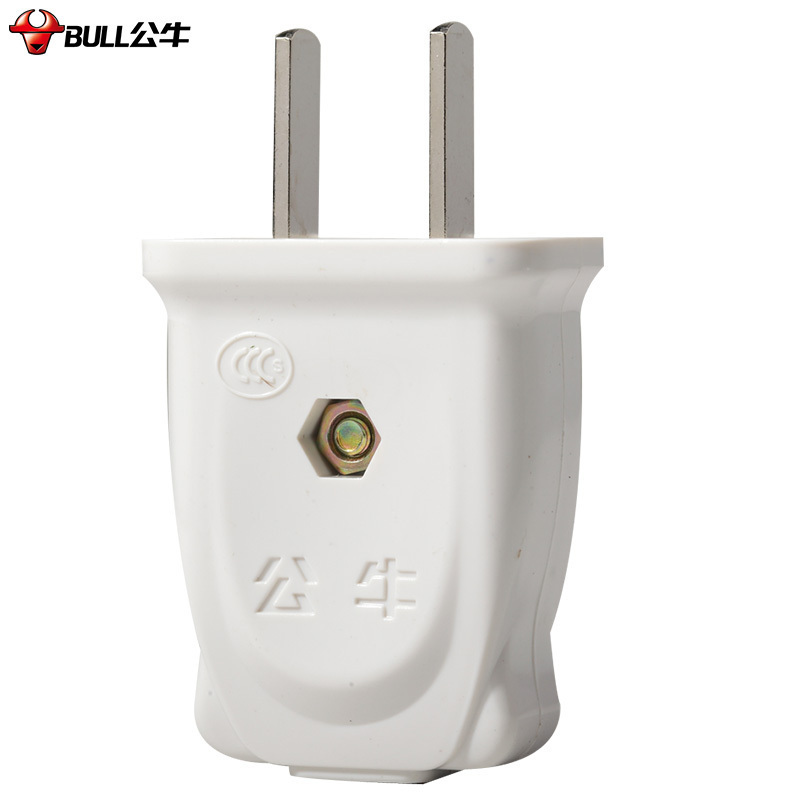 BULL公牛 GNT--10L1 10A 二脚电源插头 40个价格