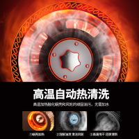 新飞油烟分离油烟机顶侧双吸一级能效30立方大吸力智能自动清洗家用7字型抽油烟机单机顶吸侧吸式吸烟机 自行安装