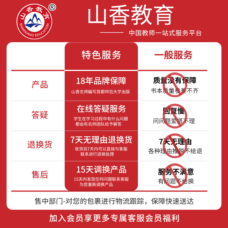 [醉染正版]山香2023年新版教师招聘考试用书纠错题集教育理论真题习题集教招基础知识考编制特岗教综书招教山东河南四川公招高清大图