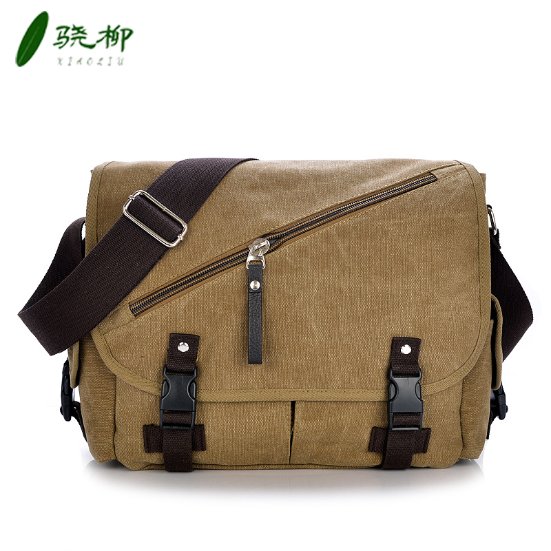 帆布包斜挎包 颜色可备注/个高清大图