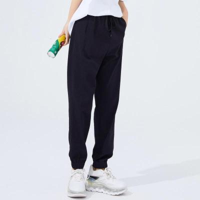 [1件5折价:49.5]美特斯邦威束脚休闲裤女款女休闲纯棉女士针织裤