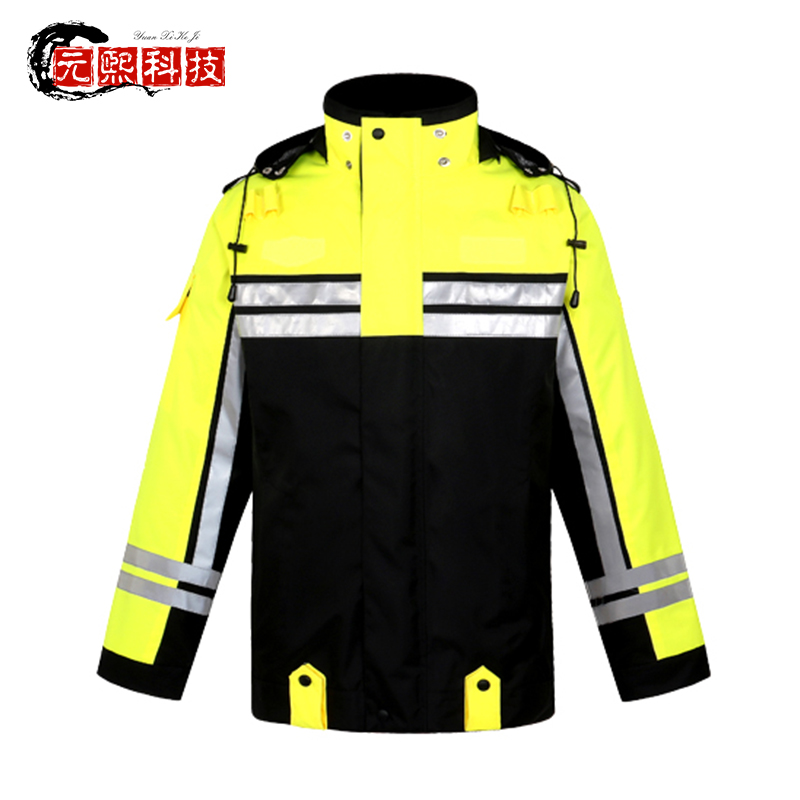 摩托车 机车 成人反光分体雨衣雨裤套装透气男新式交通骑行防水服高清大图