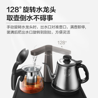 美的(Midea)饮水机下置式茶吧机家用苏宁自营全自动上水温热型智能童锁饮水机温热型饮水机柜式YR1206S-X