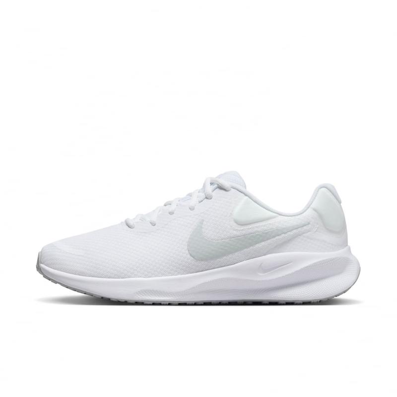 耐克(NIKE)男款跑步鞋缓震支撑舒适时尚2023新款休闲运动鞋白灰拼