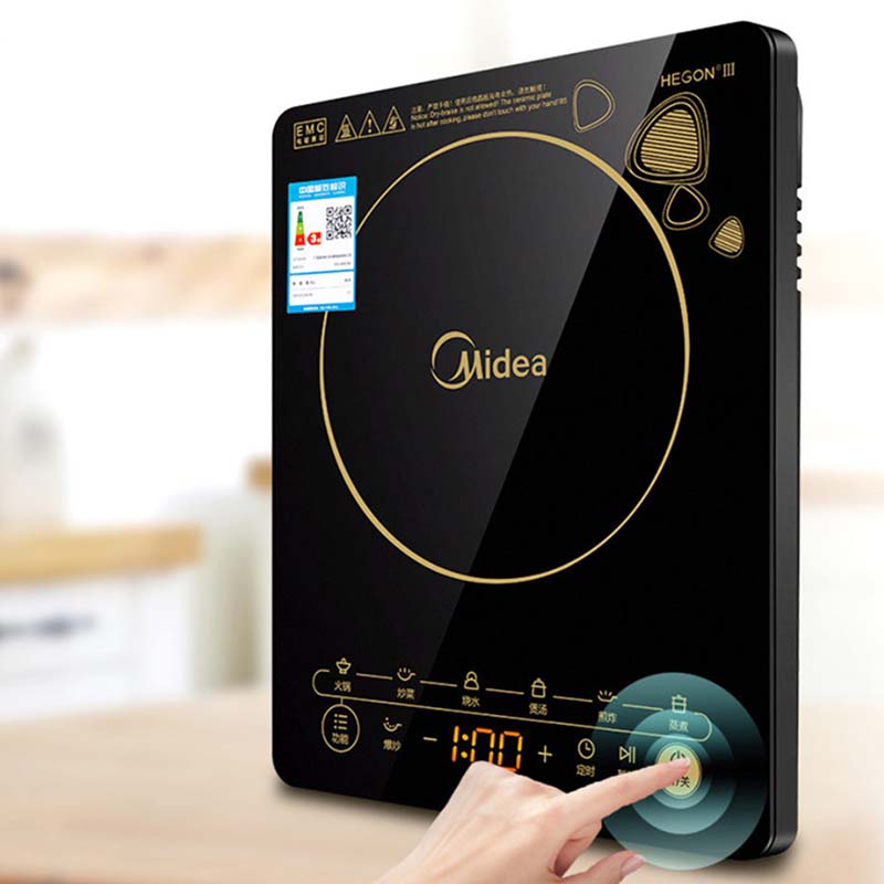 美的电磁炉C21-WK2102大火力2100W高清大图