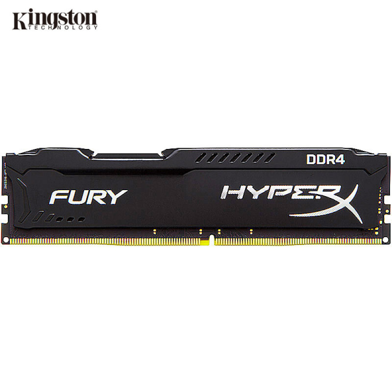 金士顿(Kingston) DDR4 2400 4GB 台式机内存 骇客神条