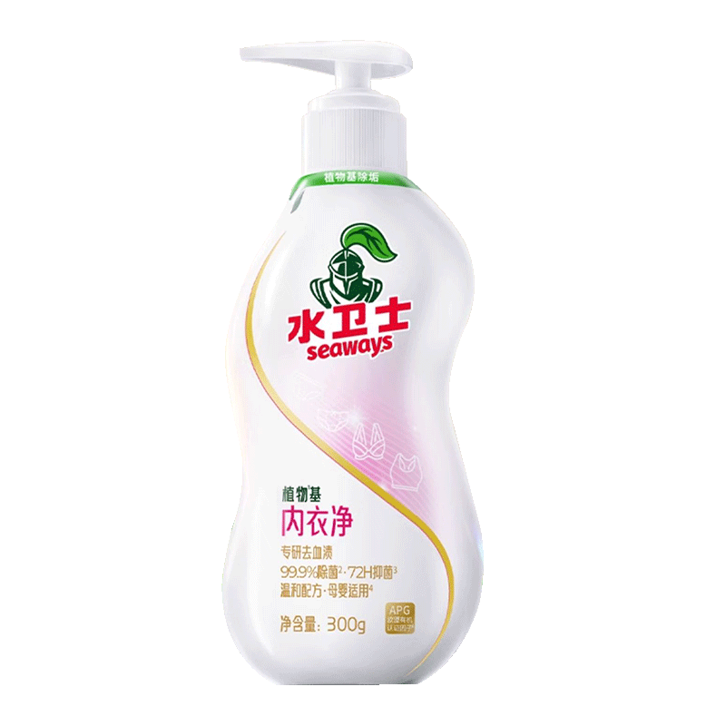 水卫仕(SHUIWEISHI) 内衣洗衣液 300g*1瓶